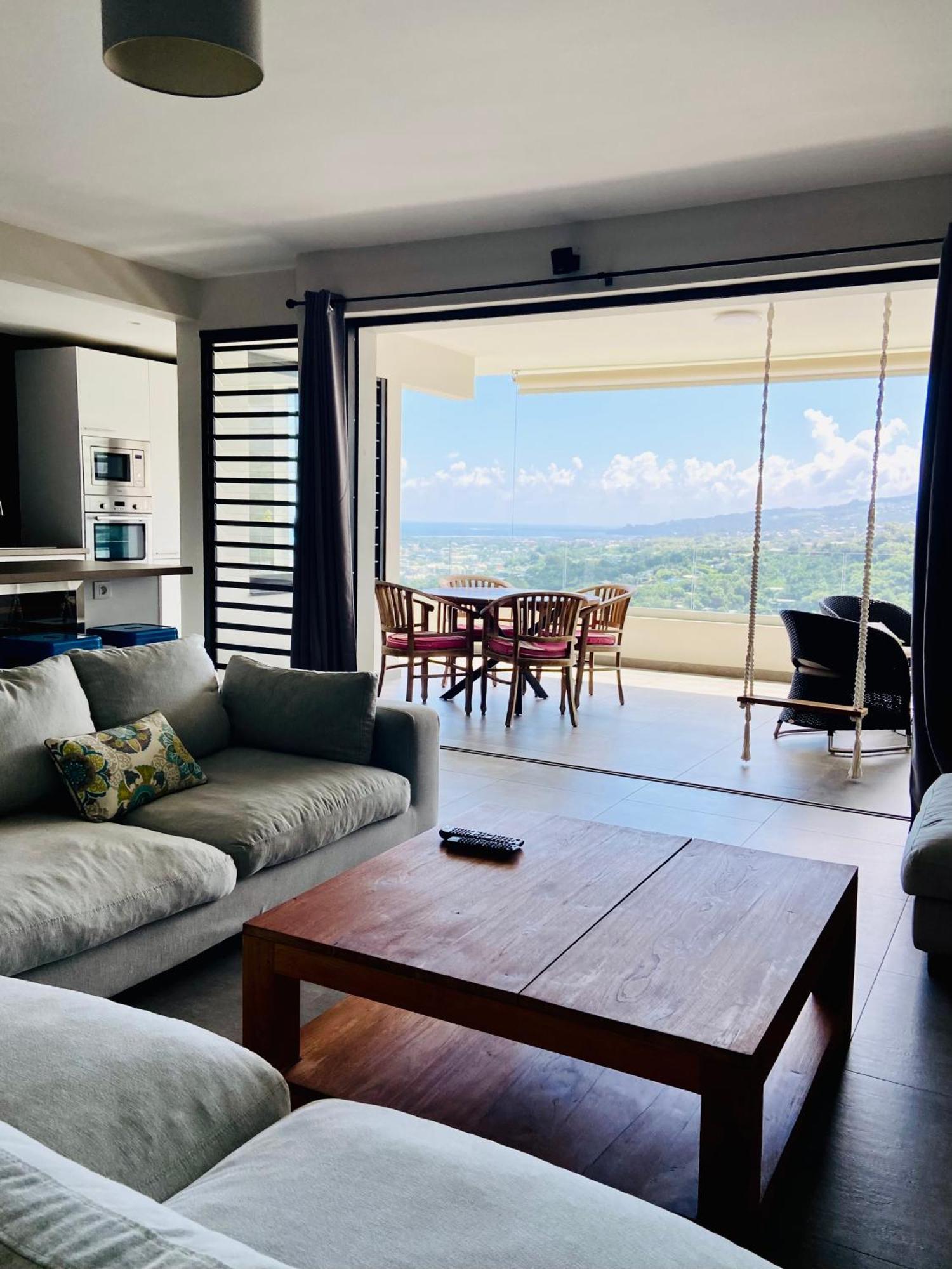Meherio - Bel Appartement Vue Mer A Tahiti 파페에테 외부 사진